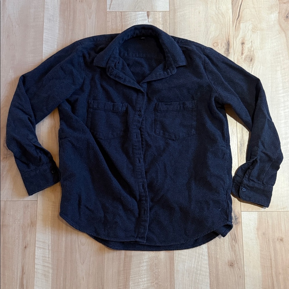 Madewell Women’s Sunday Flannel Oversized, Size Small